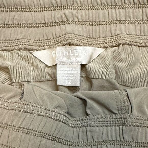 ATHLETA Women’s Tan Camden Jogger Pants Size 12 Style #486192 - Picture 4 of 7